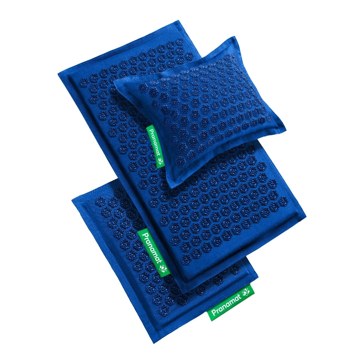 Pranamat Set (Matte + Kissen + Mini) Monaco Blue