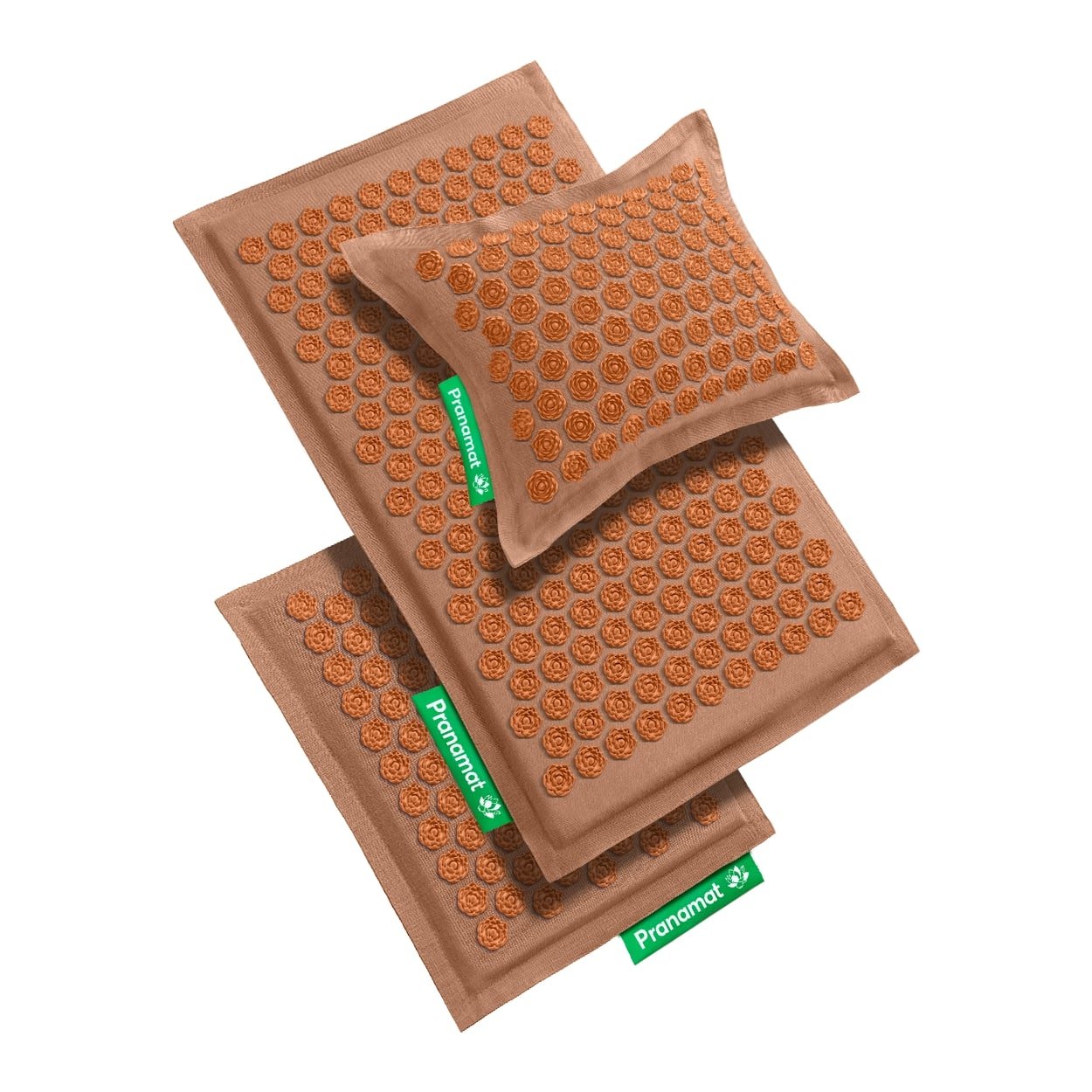 Pranamat Set (Matte + Kissen + Mini) Caramel Mousse